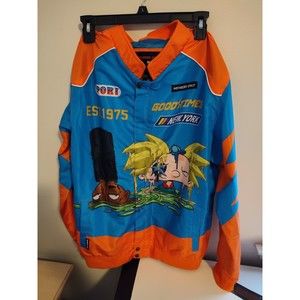 NWT Members Only X Nickelodeon Rugrats Hey Arnold Rocko Cat Dog Jacket*